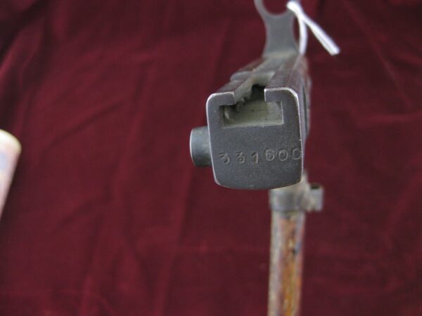 Japanese Type 30 bayonet with square tip wood scabbard  JB-130 - Image 2