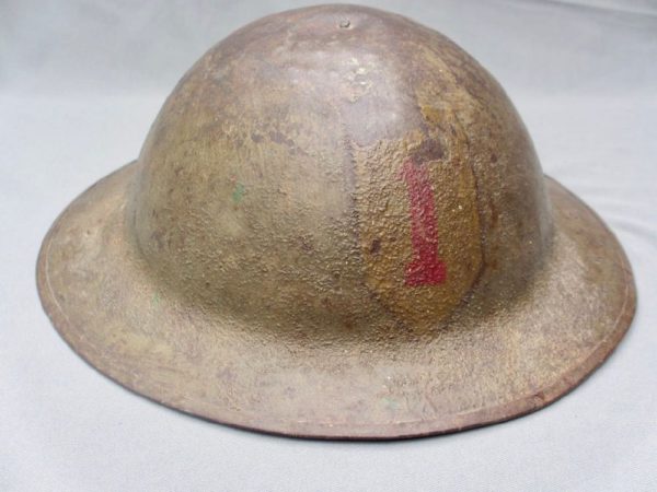 US 1917 1st Division Helmet – River Valley Militaria