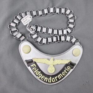 Police Feldgendarmerie gorget