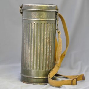 German gas mask and container
