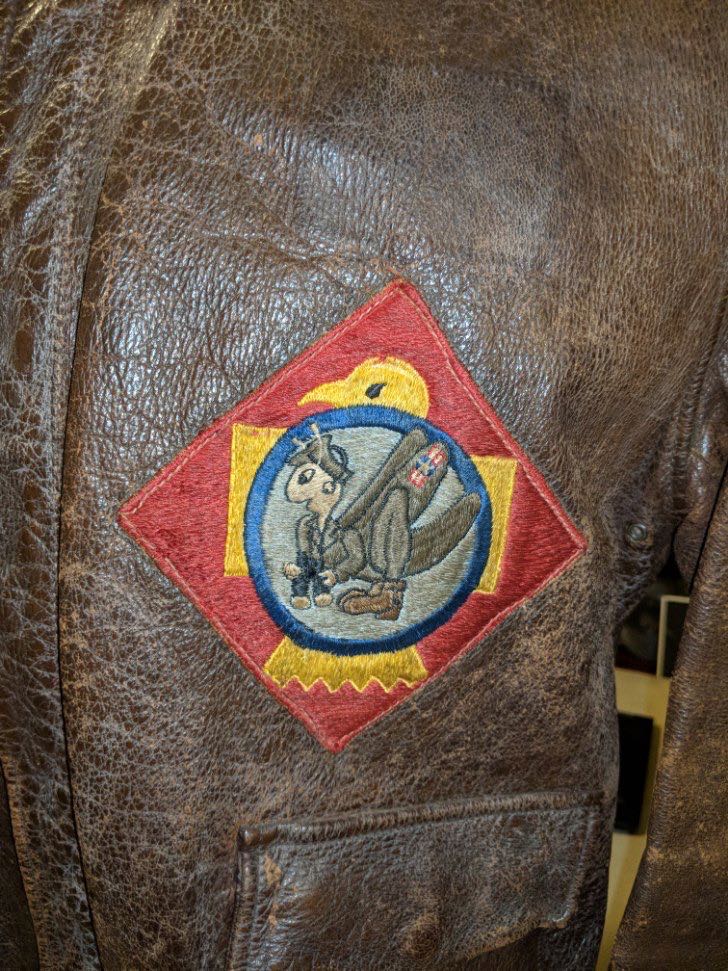 45th Infantry Division recon pilot A2 Jacket – River Valley Militaria