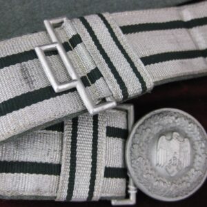 Heer Officers Dress Belt and Buckle