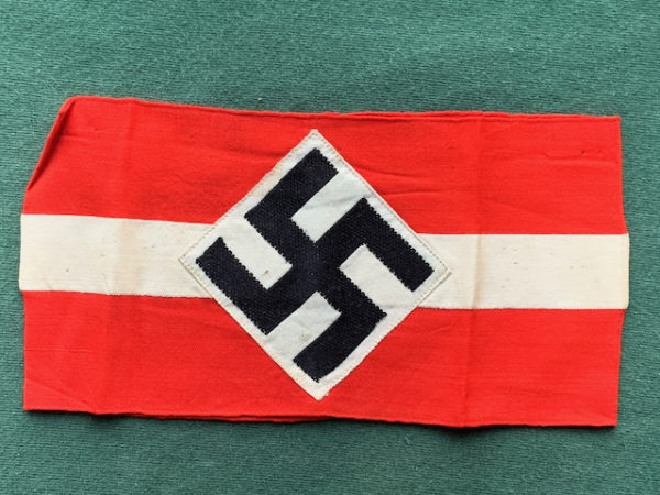 Hitler Youth Armband with rzm tag