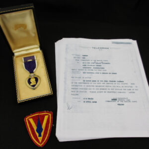 Iwo Jima Engraved Purple Heart