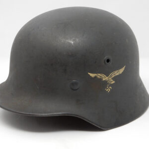 German M40 Single Decal Luftwaffe Combat Helmet