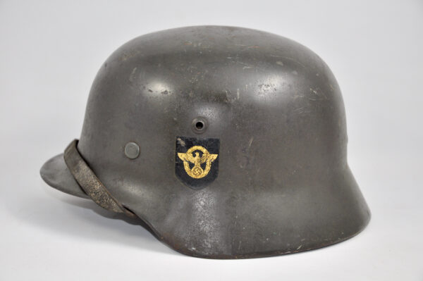 IDed and Unit marked M35 Police Helmet – River Valley Militaria